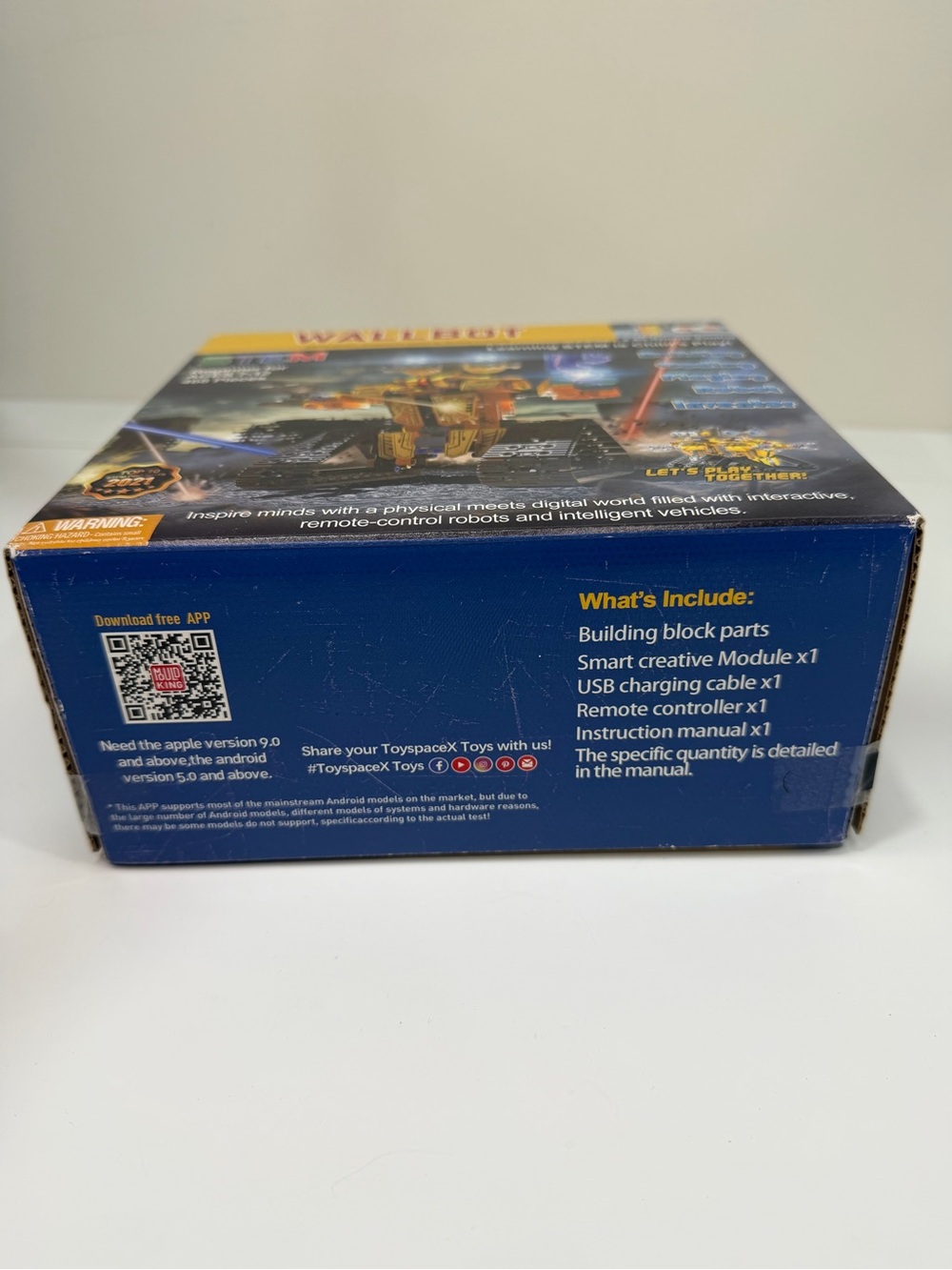 WALLBOT 468-Piece STEM Coding App Remote Control Robot Building Kit - Picture 5 of 5